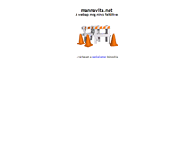Tablet Screenshot of mannavita.net